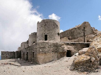 Batteria Chaberton, veduta di insieme