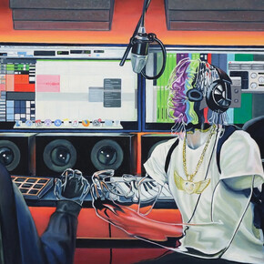 Troy Lamarr Chew II, Sweet lullabies, 2024. Courtesy of Altman Siegel