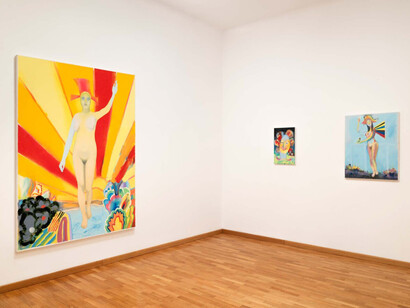 Various artists, The human stain, exhibition view. Courtesy of Monica De Cardenas