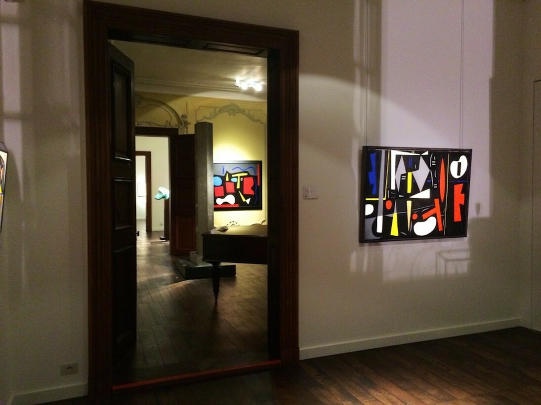 Caziel: Abstraction Explored, Exhibition view. Courtesy of Whitford Fine Art