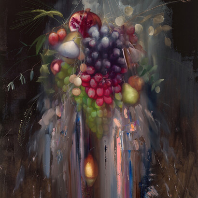 Festoon (of fruit and flora)