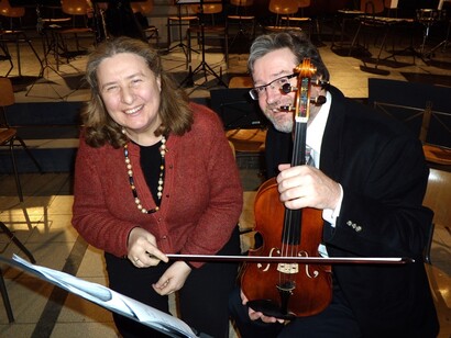 Elisabetta Brusa with Pavlik Lettiga at Aachener Kammer Orchester, Koln