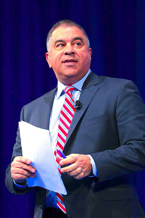 David Bossie at the Conservative Political Action Conference in Maryland in 2017