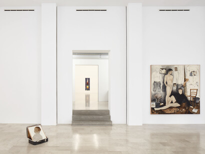 Artisti vari, What the eye brought back, veduta della mostra. Per gentile concessione di P420