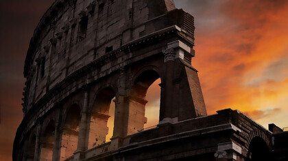 Colosseum in Rome, Italy