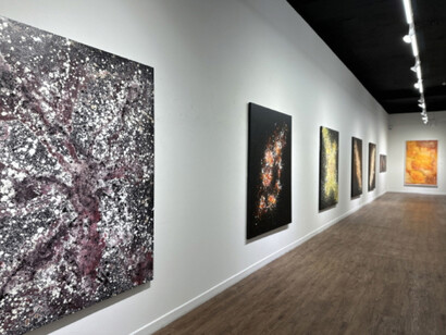 Um Jae Guk, Ludens art, exhibition view. Courtesy of Kate Oh Gellery 