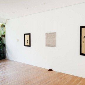 Antônio Obá, exhibition view. Courtesy of Mendes Wood DM 