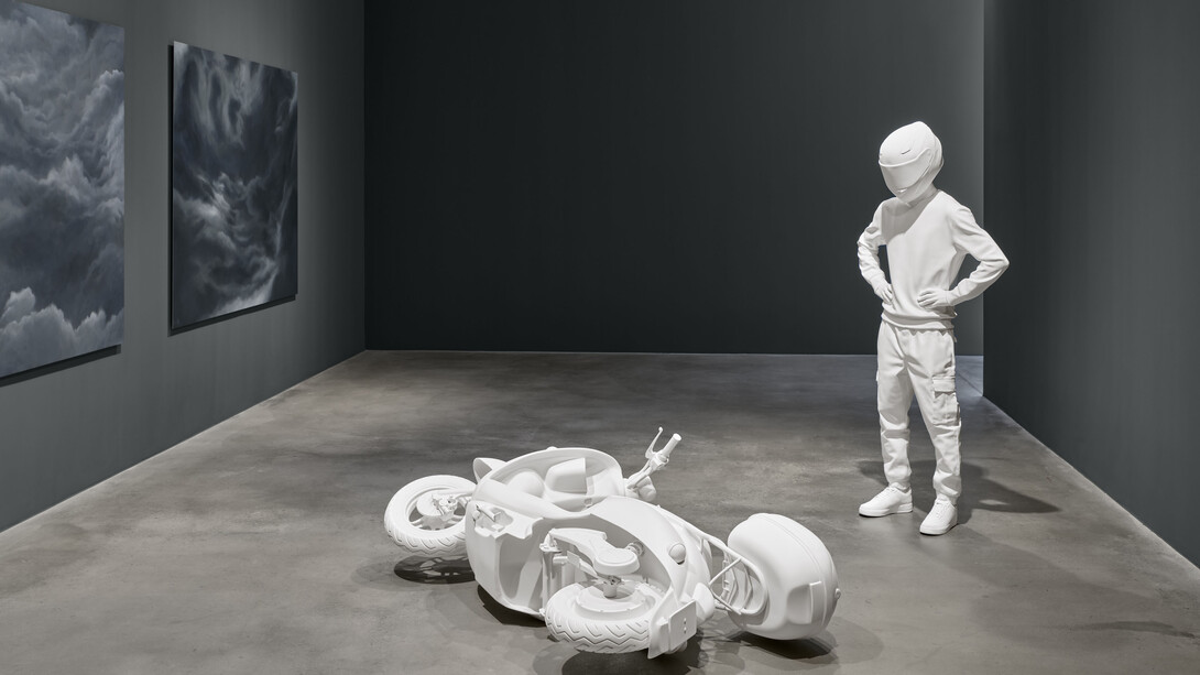 Elmgreen & Dragset, Momentan nicht erreichbar, Ausstellungsansicht. Mit freundlicher Genehmigung der Galerie Max Hetzler