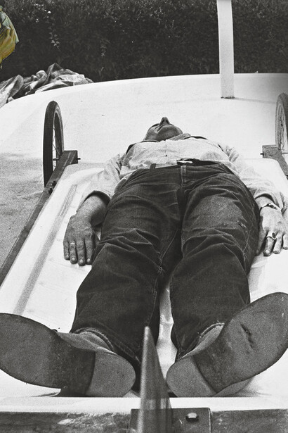 Hans Hollein, Collage Mantegna, 1972. Courtesy of Centre Pompidou