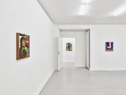 Devin Troy Strother, B M W (A black man’s wish), exhibition view. Courtesy of Ruttkowski;68