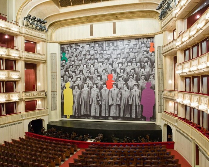 Safety Curtain. Courtesy of Museum in progress