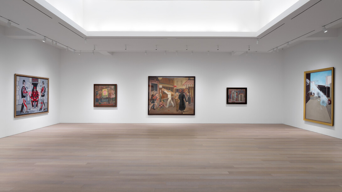 Various artists, The street, exhibition view. Courtesy of Gagosian