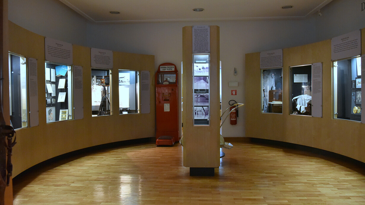 Living in Celje, exhibition view. Courtesy of Museum of recent history Celje