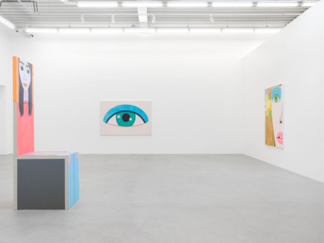 Brian Calvin. States, Exhibition view. Courtesy of Almine Rech