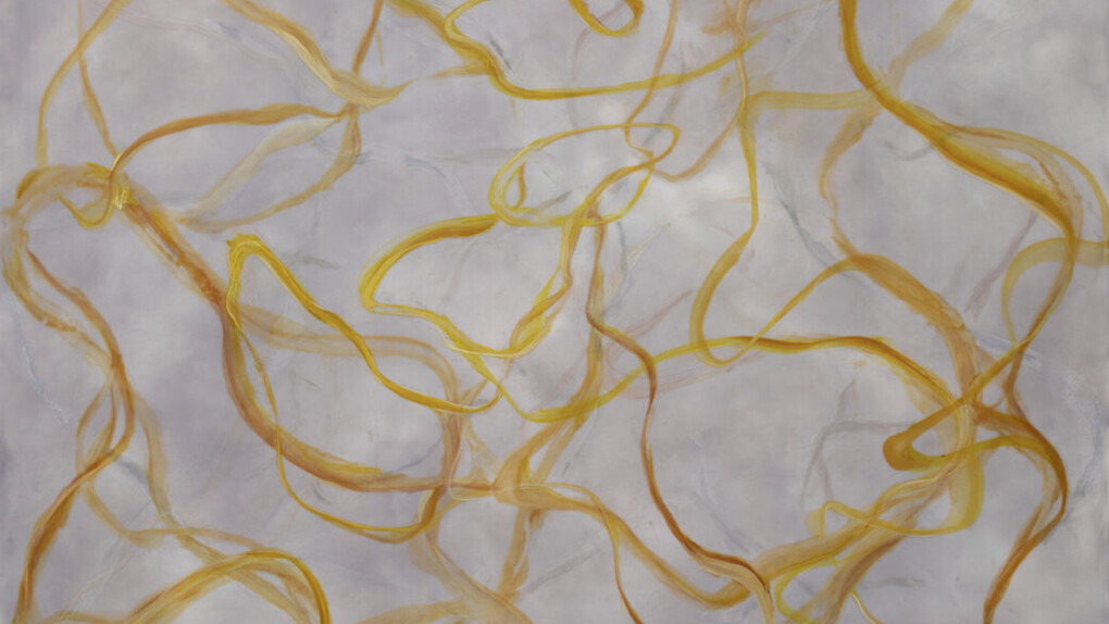 Betsy Eby, Chromatic frequency no. 8 (detail), 2025. Courtesy of Winston Wächter Fine Art