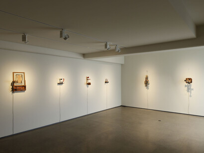 Small works, exhibition view. Courtesy of Gallery Koyanagi