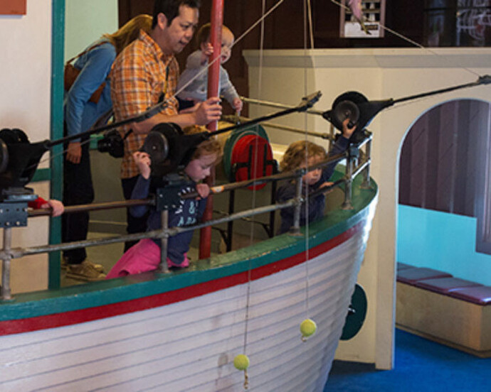 Bay Hall. Courtesy of Bay Area Discovery Museum 