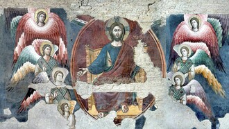 Pietro Cavallini, Giudizio Universale, Roma, Chiesa di Santa Cecilia, particolare