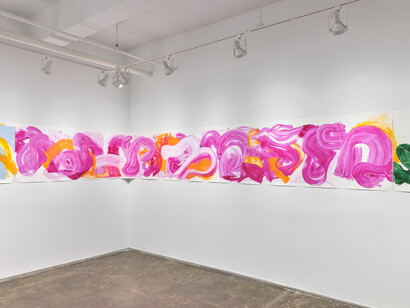 Brittany Baldwin, Feedback Loop, exhibition view. Courtesy of A.I.R Gallery