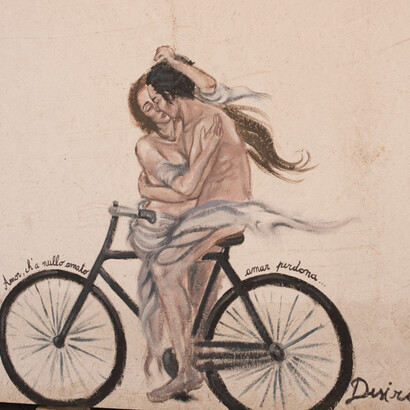 La storia in bicicletta - Foto Valeria Nonni - Paolo e  Francesca