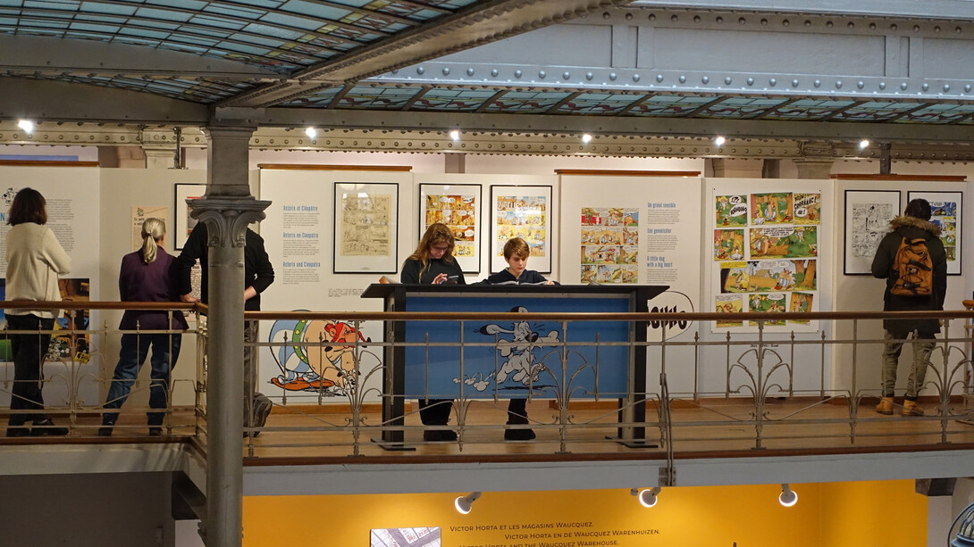 Dogmatix and co. The great story of a little dog, exhibition view. Courtesy of Comic Art Museum