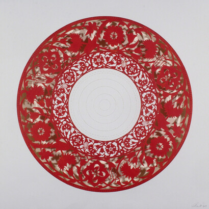 Anila Quayyum Agha. Courtesy of Talley Dunn Gallery