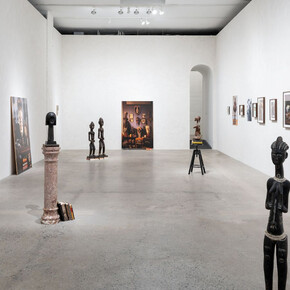 John Edmonds, The space between, exhibition view. Courtesy of Company Gallery 