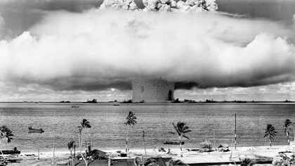 Nuclear mushroom cloud