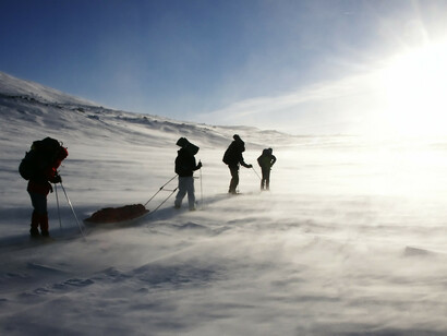 Ski touring