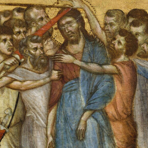 Cimabue, La dérision du Christ. Courtesy of Musée du Louvre