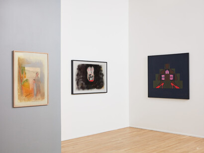 Various artists, Fringe figure, exhibition view. Courtesy of Andrew Rafacz 