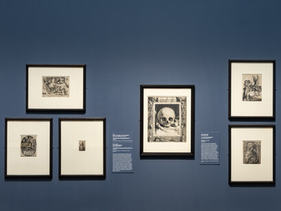 Curated by teens. Death as a constant companion, exhibition view. Courtesy of Museum of Fine Arts Boston