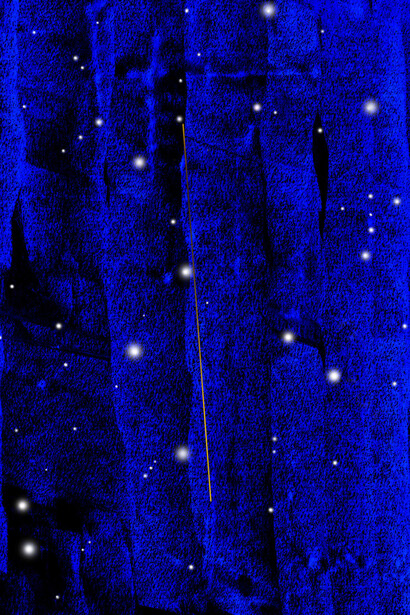 Lita Albuquerque, She whispered in our ear: surrender into diamonds!, 2021. Courtesy of Cirrus Gallery