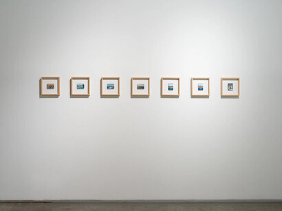 Mahmoud El Safadi, Personal sea, exhibition view. Courtesy of Mahmoud El Safadi