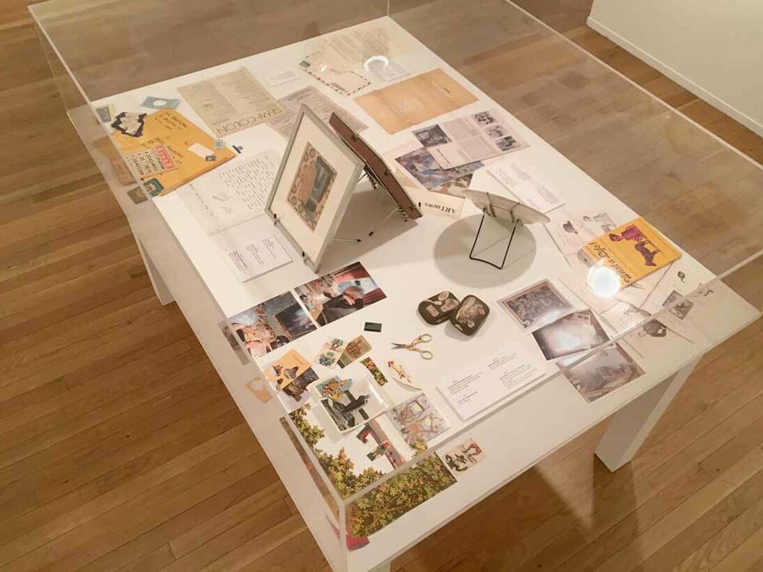 John Ashbery, Exhibition view. Courtesy of The Tibor de Nagy Gallery