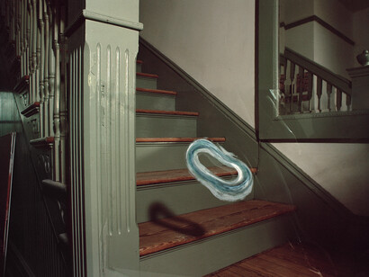 Will Connally, Signs and spirits of lake Elster. Courtesy of Reynolds Gallery