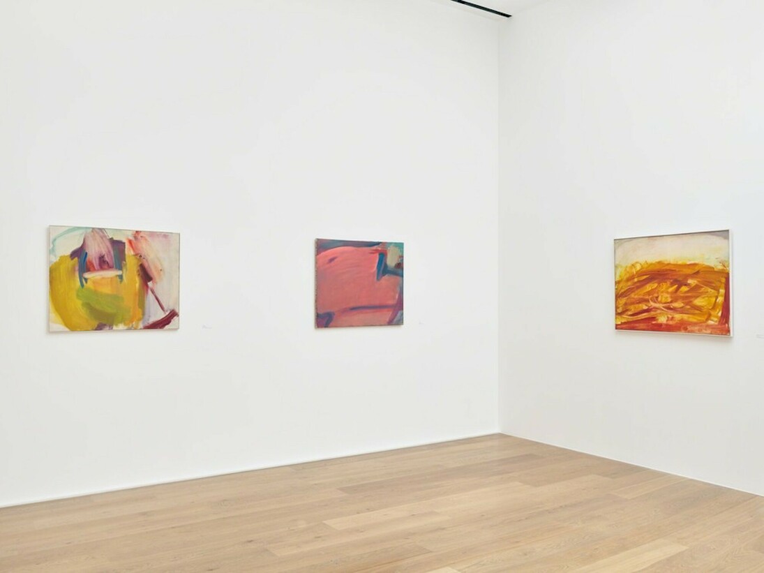 Maria Lassnig, Exhibition view. Courtesy of Hauser & Wirth