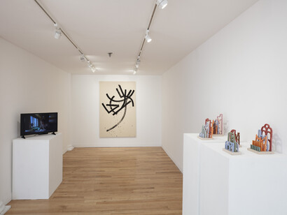 Ivan Le Pays, A Line Alone, exhibition view. Courtesy of the artist and 81 Leonard Gallery