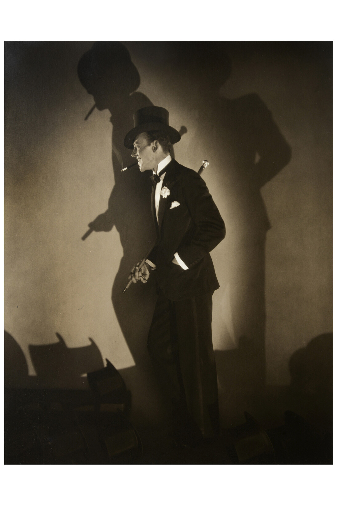 Edward Steichen, Fred Astaire In Top Hat, 1927, courtesy of Huxley-Parlour Gallery/Osborne Samuel