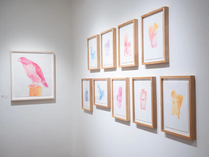 Steve Snell, exhibition view. Courtesy of Momentum Gallery