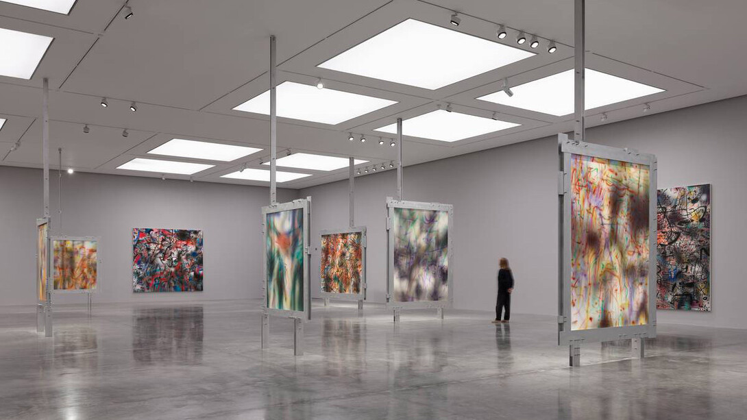 Julie Mehretu, A transcore of the radical imaginatory, exhibition view. Courtesy of MCA