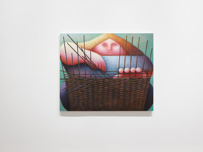 Eleanor Swordy, Say less, exhibition view. Courtesy of Galerie Max Hetzler