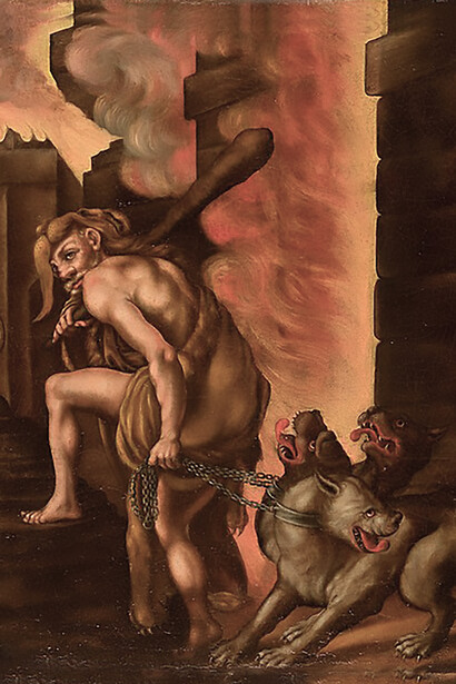 Philipp Uffenbach (1566–1636), Hercules and Cerberus