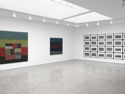 Sean Scully, The nature of art, exhibition view. Courtesy of Lisson Gallery 