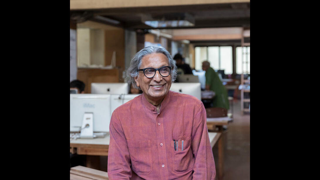 Balkrishna Doshi. Courtesy of Vitra Design Museum