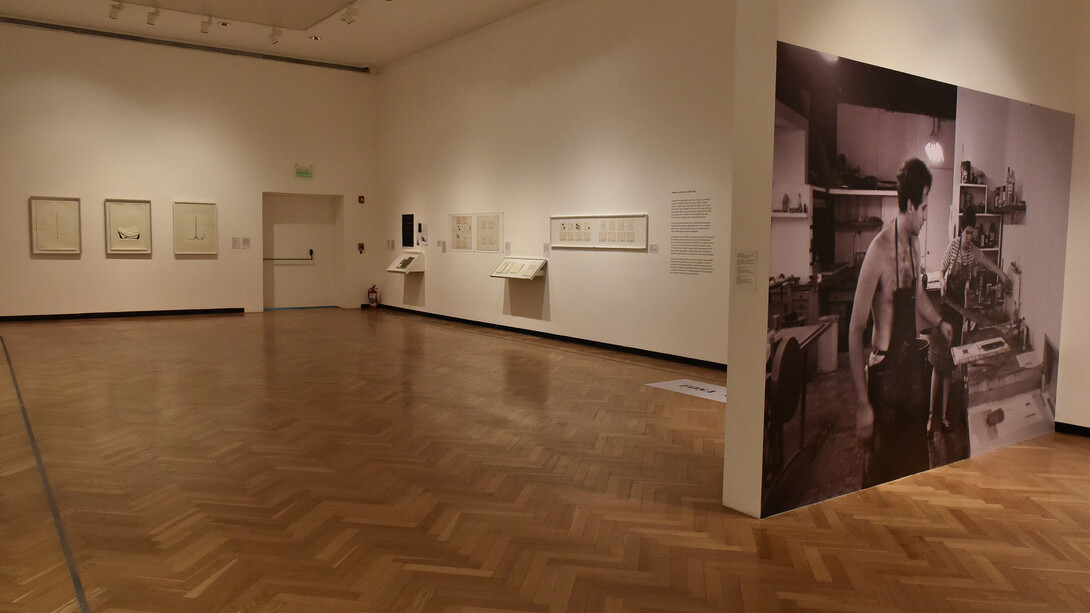 Porter-Camnitzer. Los años del New York Graphic Workshop, vista de exhibición. Cortesía del Museo Nacional de Bellas Artes