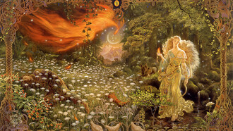 Un'illustrazione di Kinuko Craft