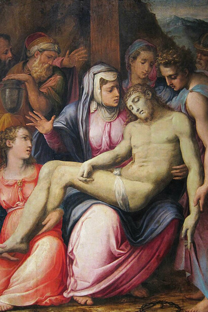 La Déposition de la Croix, Giorgio Vasari