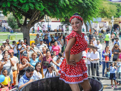 Celebración del Festival Internacional de la Vendimia de Ica, Perú