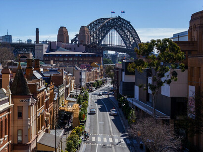 Il ponte visto dalla vecchia Sydney